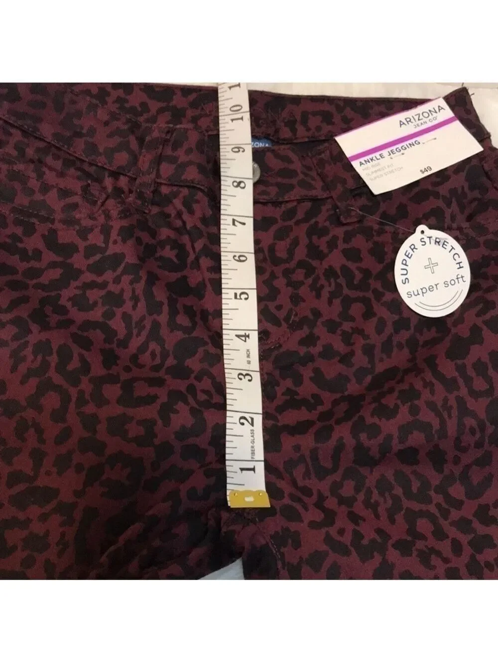 Arizona Jean Co. Animal Print Ankle Jegging - Picture 6 of 13